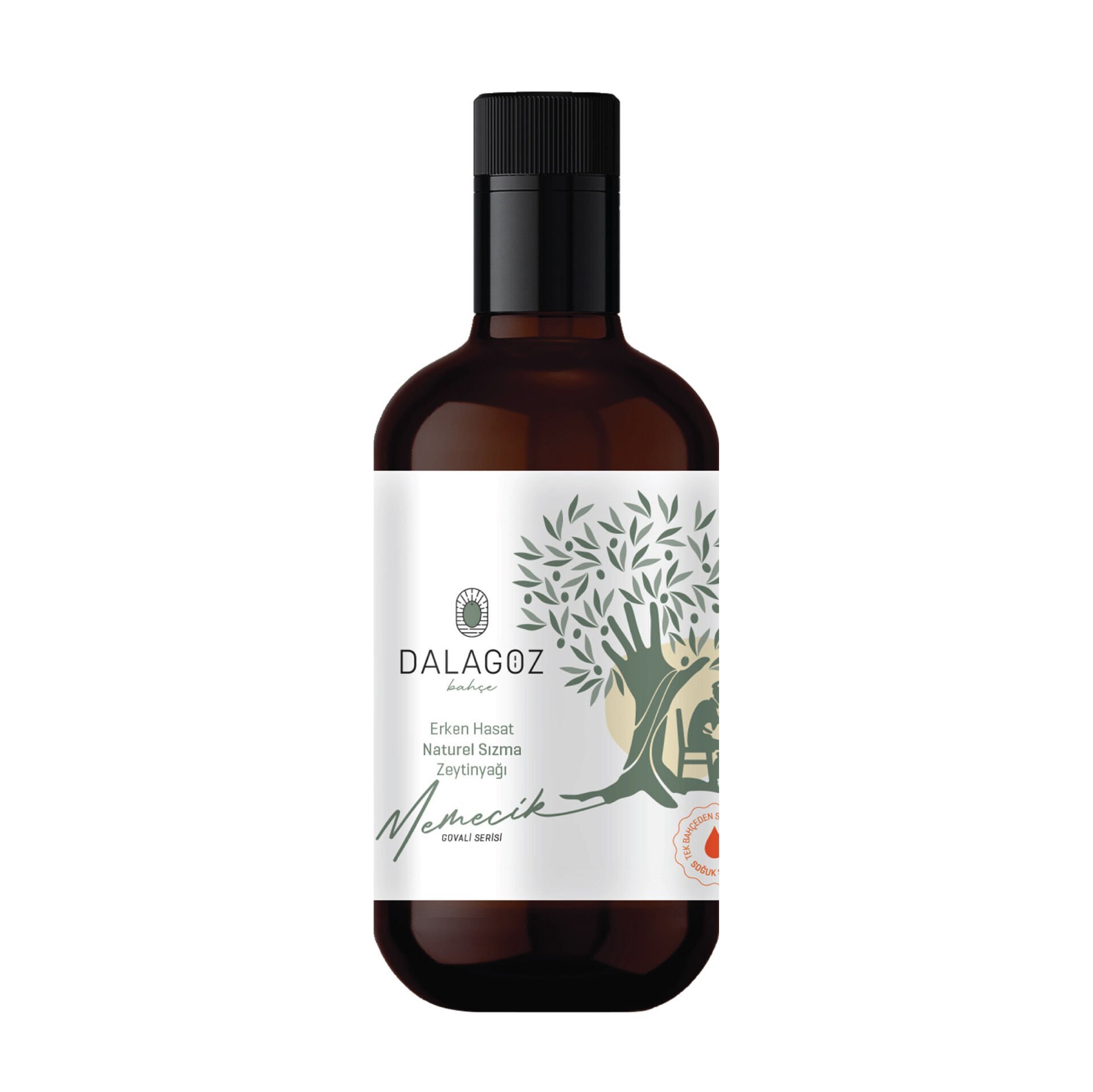 Erken Hasat Yüksek Polifenollü Naturel Sızma Zeytinyağı-Memecik 500 ml